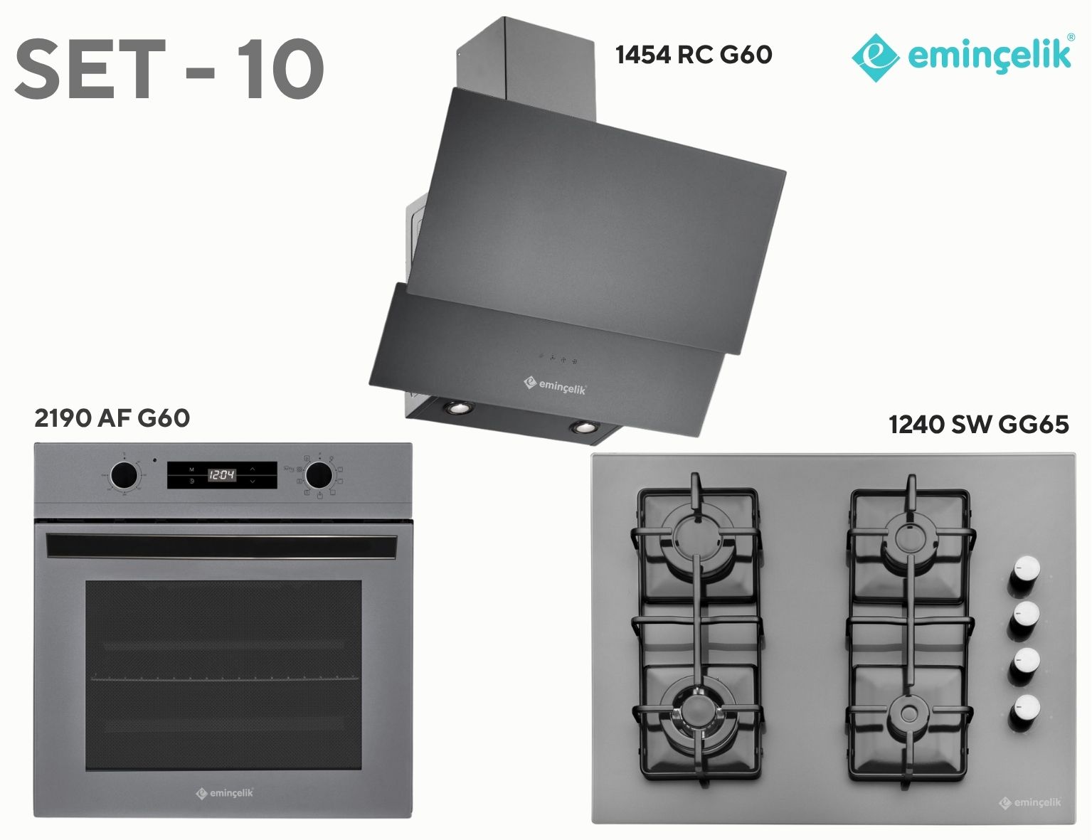 EMİNÇELİK ANKASTRE SET - 10